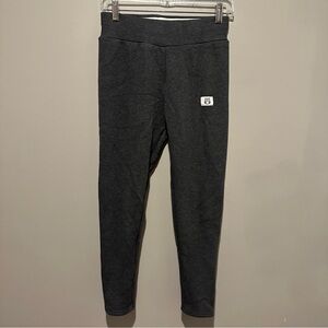 Bellelily Owl Leggings Women XS Athleisure Gray Thick Athletic Fleece Lined